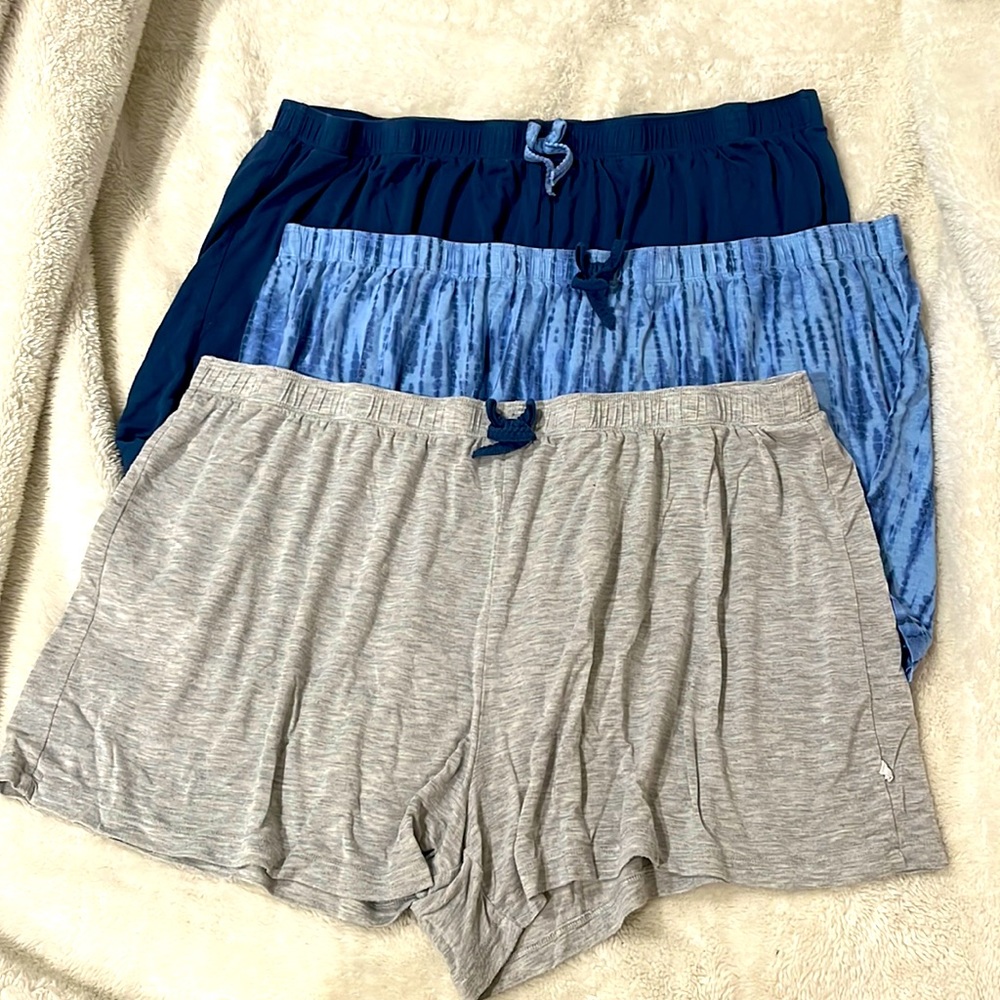 3 PACK Sleep Shorts